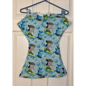 MINT Zipadee zip baby infant Surfing Sharks Sleeping Baby sleep sack XS 3-6 Mo
